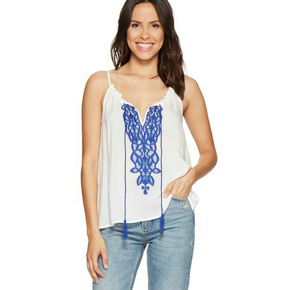 NWT BB Dakota "Mardi" Boho Style Top size L